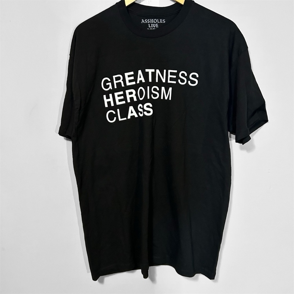 ALF Live Forever Greatness Heroism Class Black Mens Cotton T-Shirt XL